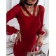 Women's Black Long Sleeve Low-cut Lace Detail Camisole Dress, 5523 Women's Black Long Sleeve Low-cut Lace Detail Camisole Dress, 5523