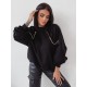 Women's Long Sleeve Chain Detail Sardon 3 Yarn Sweat, 6825