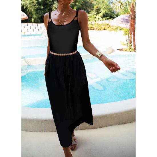Strapless Viscose Dress With Gathered Waist (Without Belt), 8222 Strapless Viscose Dress With Gathered Waist (Without Belt), 8222