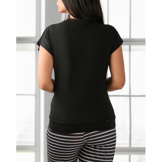 V-neck Viscose Fabric Blouse, 3152