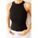 Women Black Zero Sleeve Round Neck Blouse, 8211 Women Black Zero Sleeve Round Neck Blouse, 8211