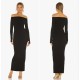 Women' S Long Sleeve Madonna Collar Finger Snap Detail Camisole Dress, 12679 Women' S Long Sleeve Madonna Collar Finger Snap Detail Camisole Dress, 12679