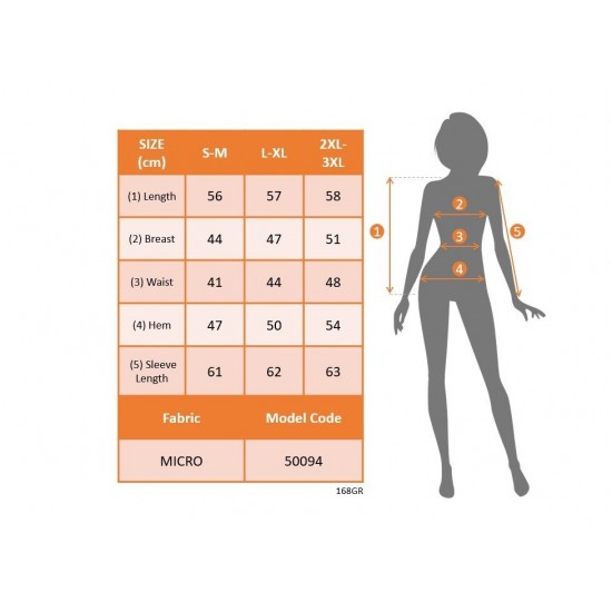 Kadın Uzun Kollu Hakim Yaka Dalgıç Bluz, 12636