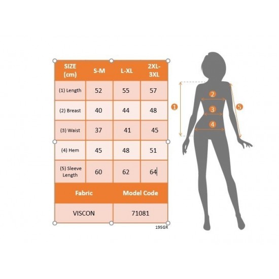 Women' S Long Sleeve Chest Cleavage Accessory Detailed Viscose Blouse, 12602 Women' S Long Sleeve Chest Cleavage Accessory Detailed Viscose Blouse, 12602