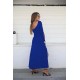 Women' S Long Sleeve Light Bateau Neck Backless Slit Detailed Viscose Full Length Dress, 12386 Women' S Long Sleeve Light Bateau Neck Backless Slit Detailed Viscose Full Length Dress, 12386