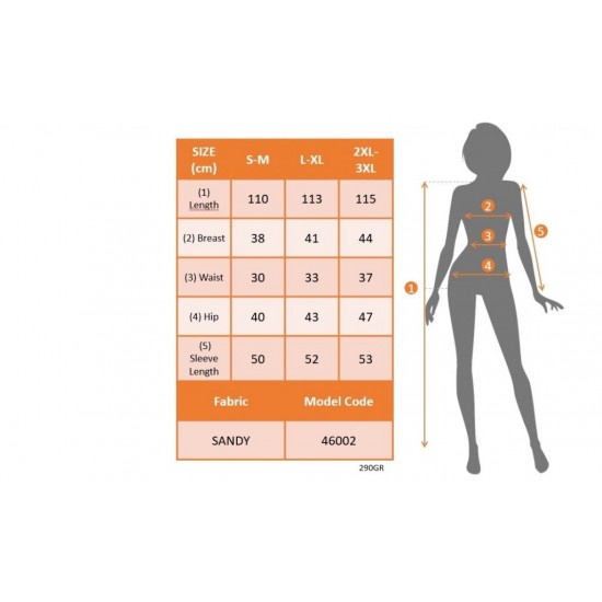 Women' S Long Sleeve Chest And Belly Cleavage Detail Sandy Midi Length Dress, 11515 Women' S Long Sleeve Chest And Belly Cleavage Detail Sandy Midi Length Dress, 11515