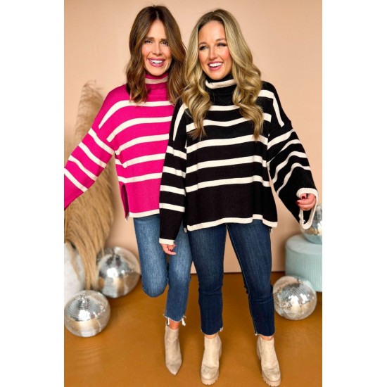 Women' S Long Sleeve Turtleneck Spanish Sleeve Knit Blouse, 11373 Women' S Long Sleeve Turtleneck Spanish Sleeve Knit Blouse, 11373