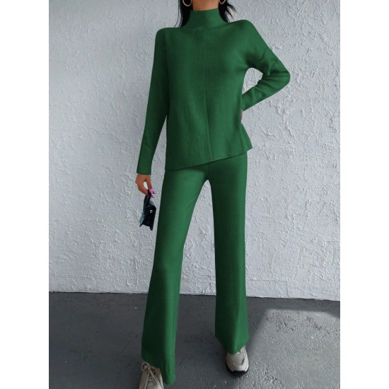 Women' S Long Sleeve Knitwear Two Piece Set, 11040 Women' S Long Sleeve Knitwear Two Piece Set, 11040