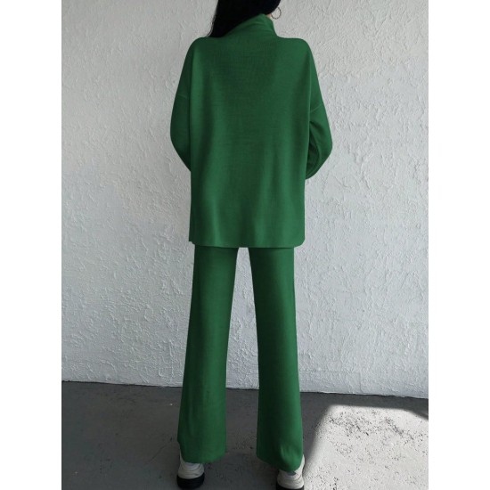 Women' S Long Sleeve Knitwear Two Piece Set, 11040 Women' S Long Sleeve Knitwear Two Piece Set, 11040