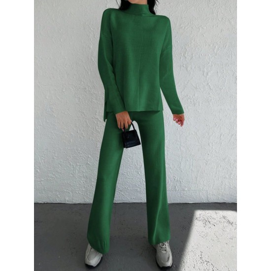 Women' S Long Sleeve Knitwear Two Piece Set, 11040 Women' S Long Sleeve Knitwear Two Piece Set, 11040