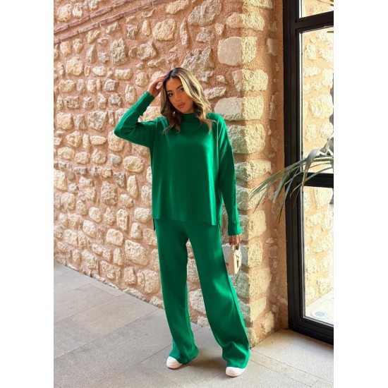 Women' S Long Sleeve Knitwear Two Piece Set, 11040 Women' S Long Sleeve Knitwear Two Piece Set, 11040