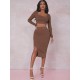 Women' S Long Sleeve Camisole Crop And Skirt Set , 10793 Women' S Long Sleeve Camisole Crop And Skirt Set , 10793