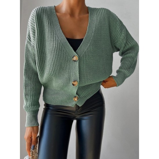 Women' S Long Sleeve Button Detail Knit Blouse, 10778 Women' S Long Sleeve Button Detail Knit Blouse, 10778