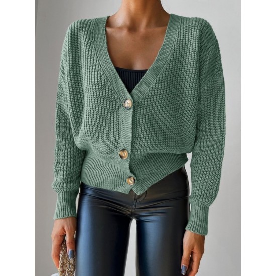 Women' S Long Sleeve Button Detail Knit Blouse, 10778 Women' S Long Sleeve Button Detail Knit Blouse, 10778