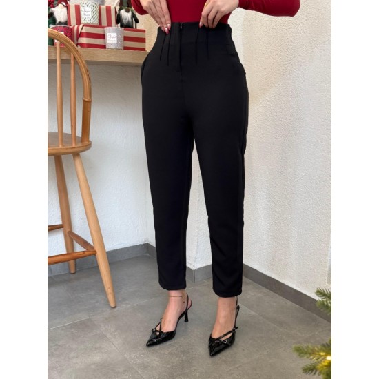 Kadın üste Oturan Bilek üzerinde Biten Paça Ithal Krep Pantolon, 10317 Kadın üste Oturan Bilek üzerinde Biten Paça Ithal Krep Pantolon, 10317