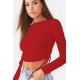 Kadın Uzun Kollu Yanlar Büzgü Detay Kaşkorse Crop, 9966 Kadın Uzun Kollu Yanlar Büzgü Detay Kaşkorse Crop, 9966