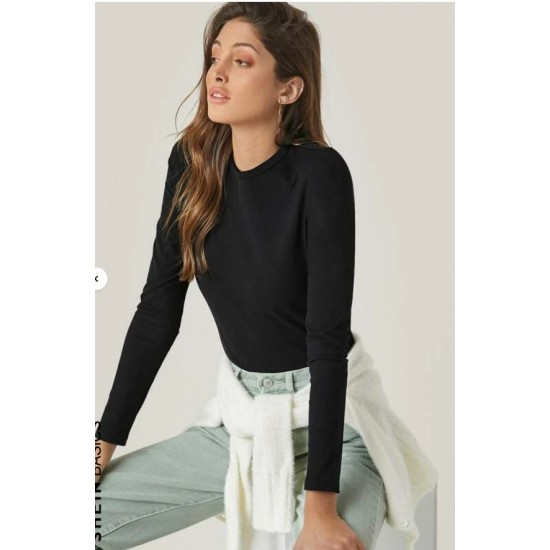 Women' S Long Sleeve Crew Neck Jersey Blouse , 6540 Women' S Long Sleeve Crew Neck Jersey Blouse , 6540