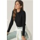 Women' S Long Sleeve Crew Neck Jersey Blouse , 6540 Women' S Long Sleeve Crew Neck Jersey Blouse , 6540