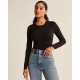 Women' S Long Sleeve Crew Neck Jersey Blouse , 6540 Women' S Long Sleeve Crew Neck Jersey Blouse , 6540