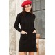 Loren Yünlü Motifli Midi Boy Triko Elbise, 3803 Loren Yünlü Motifli Midi Boy Triko Elbise, 3803
