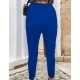 Kadın üste Oturan Bilek üzerinde Biten Paça Krep Pantolon, 10319 Kadın üste Oturan Bilek üzerinde Biten Paça Krep Pantolon, 10319