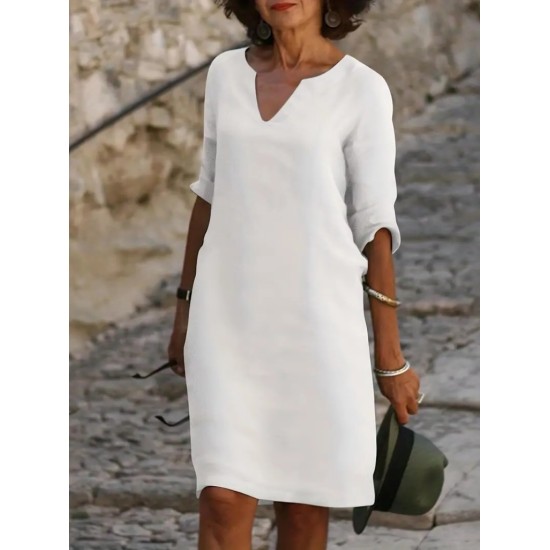 Kadın Fakir Kol V Yaka Aerobin Elbise, 14518 Kadın Fakir Kol V Yaka Aerobin Elbise, 14518