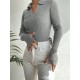Women' S Polo Collar Finger Detail Knitwear Blouse 2047, 10894 Women' S Polo Collar Finger Detail Knitwear Blouse 2047, 10894