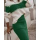 Women' S Long Sleeve Knitwear Skirt Suit, 11101 Women' S Long Sleeve Knitwear Skirt Suit, 11101