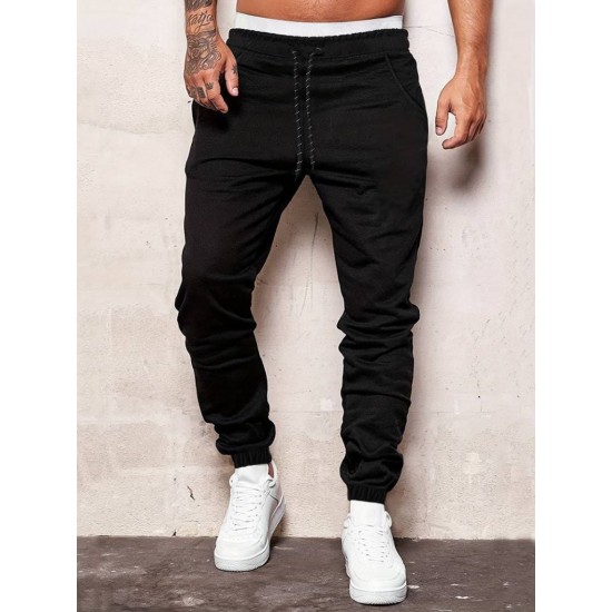 Erkek Beli Kordonlu Jogger Viskon Iki Iplik Kumaş Eşofman, 15701 Erkek Beli Kordonlu Jogger Viskon Iki Iplik Kumaş Eşofman, 15701