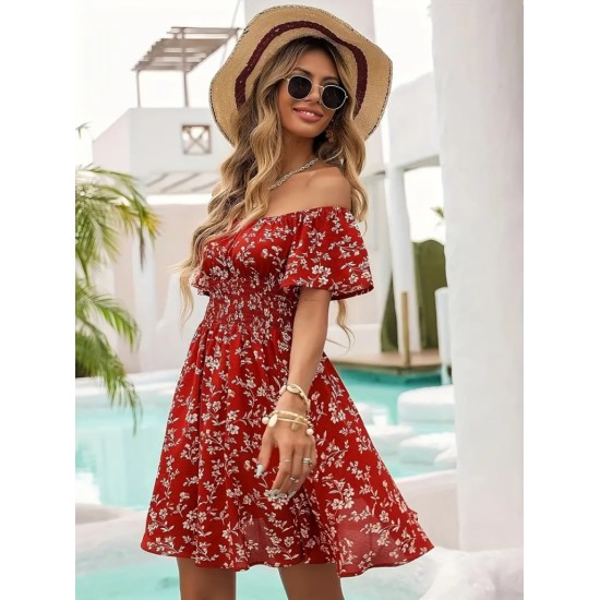 2 Women' S Short Sleeve Madonna Collar Waist Cuffed Loose Jersey Dress , 16300 2 Women' S Short Sleeve Madonna Collar Waist Cuffed Loose Jersey Dress , 16300