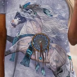 Kadın Kısa Kollu Bisiklet Yaka Salaş Süprem Bluz, 17197 Kadın Kısa Kollu Bisiklet Yaka Salaş Süprem Bluz, 17197