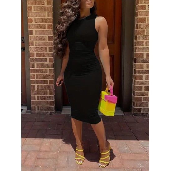 Kadın Bodycon Midi Boy Dalgıç Elbise, 17480 Kadın Bodycon Midi Boy Dalgıç Elbise, 17480