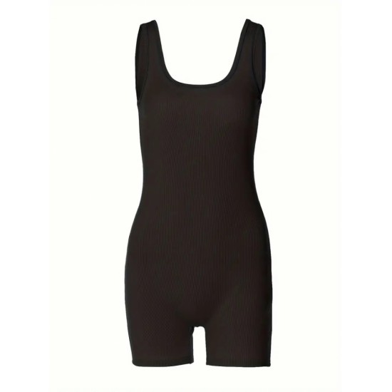 Women' S Thick Strappy Bodycon Jumpsuit , 17510 Women' S Thick Strappy Bodycon Jumpsuit , 17510