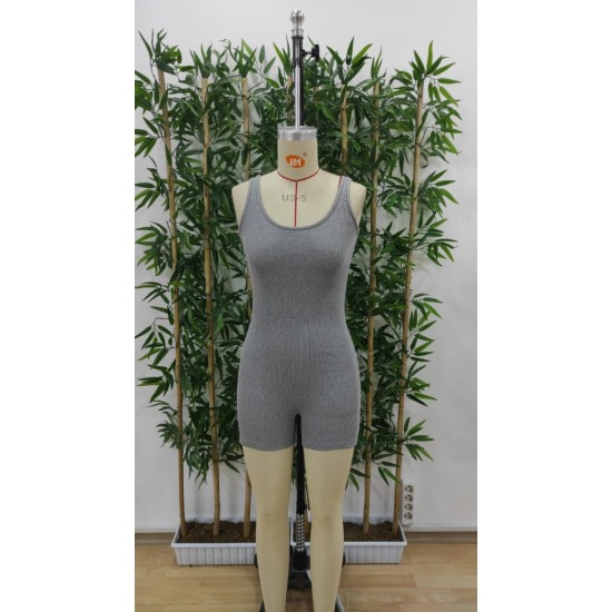 Women' S Thick Strappy Bodycon Jumpsuit , 17509 Women' S Thick Strappy Bodycon Jumpsuit , 17509