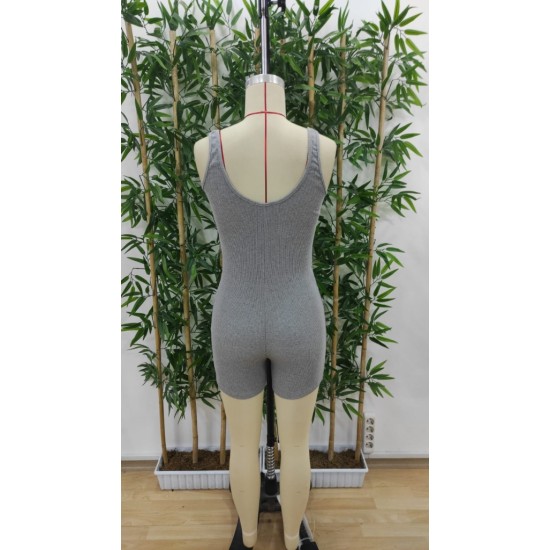 Women' S Thick Strappy Bodycon Jumpsuit , 17509 Women' S Thick Strappy Bodycon Jumpsuit , 17509