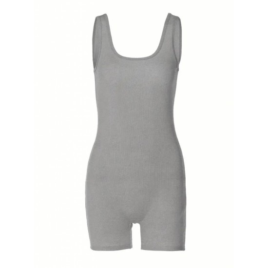 Women' S Thick Strappy Bodycon Jumpsuit , 17509 Women' S Thick Strappy Bodycon Jumpsuit , 17509