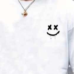 Erkek Kısa Kollu Bisiklet Yaka Baskılı Süprem Bluz, 17679 Erkek Kısa Kollu Bisiklet Yaka Baskılı Süprem Bluz, 17679