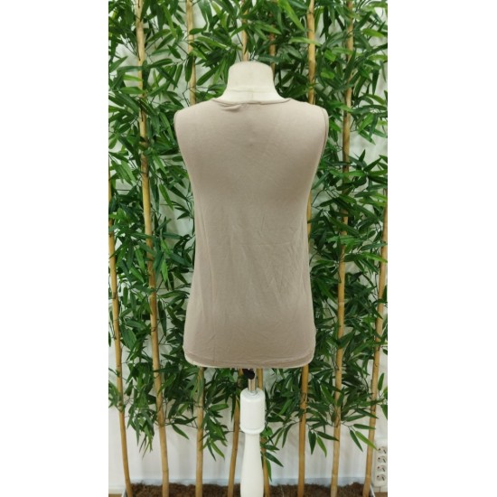 Women' S Sleeveless V-neck Lace Viscose Blouse , 18343 Women' S Sleeveless V-neck Lace Viscose Blouse , 18343