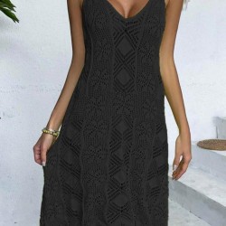 Kadın Kalın Askılı Triko Elbise , 18367