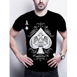 Erkek  Kısa Kollu Yuvarlak Yaka Desenli Viskon T-shirt , 18489 Erkek  Kısa Kollu Yuvarlak Yaka Desenli Viskon T-shirt , 18489