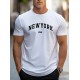 Erkek New York Baskılı Süprem T-shirt , 18578 Erkek New York Baskılı Süprem T-shirt , 18578