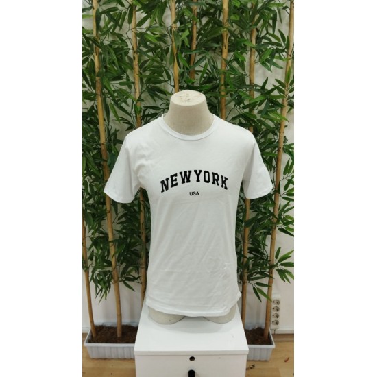 Erkek New York Baskılı Süprem T-shirt , 18578 Erkek New York Baskılı Süprem T-shirt , 18578