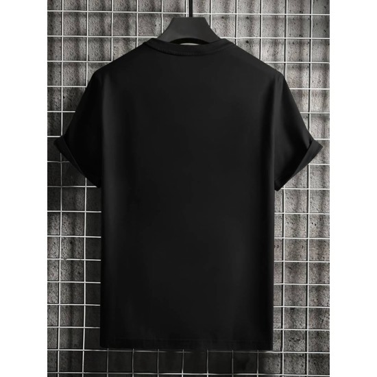 Men' S Boston Printed Single Jersey T-shirt , 18571 Men' S Boston Printed Single Jersey T-shirt , 18571