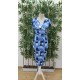 Women' S Short Sleeve Deep V Neck Scuba Midi Dress , 18493 Women' S Short Sleeve Deep V Neck Scuba Midi Dress , 18493