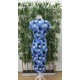 Women' S Short Sleeve Deep V Neck Scuba Midi Dress , 18493 Women' S Short Sleeve Deep V Neck Scuba Midi Dress , 18493