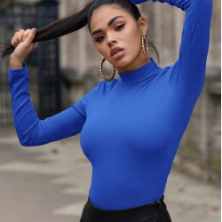 Kadın Uzun Kollu Balıkçı Yaka Viskon Bluz, 18861 Kadın Uzun Kollu Balıkçı Yaka Viskon Bluz, 18861