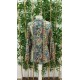 Women' S Long Sleeved V-neck Loose Jersey Blouse , 18996 Women' S Long Sleeved V-neck Loose Jersey Blouse , 18996