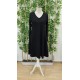 Women' S Long Sleeve V-neck Loose Midi Acrylic Dress, 19196 Women' S Long Sleeve V-neck Loose Midi Acrylic Dress, 19196