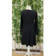 Women' S Long Sleeve Square Neck Front Buttoned Midi Camisole Dress, 19292 Women' S Long Sleeve Square Neck Front Buttoned Midi Camisole Dress, 19292