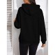 Kadın Uzun Kollu Kapşonlu Bağcıklı Cepli Capitone Sweatshirt , 19238 Kadın Uzun Kollu Kapşonlu Bağcıklı Cepli Capitone Sweatshirt , 19238